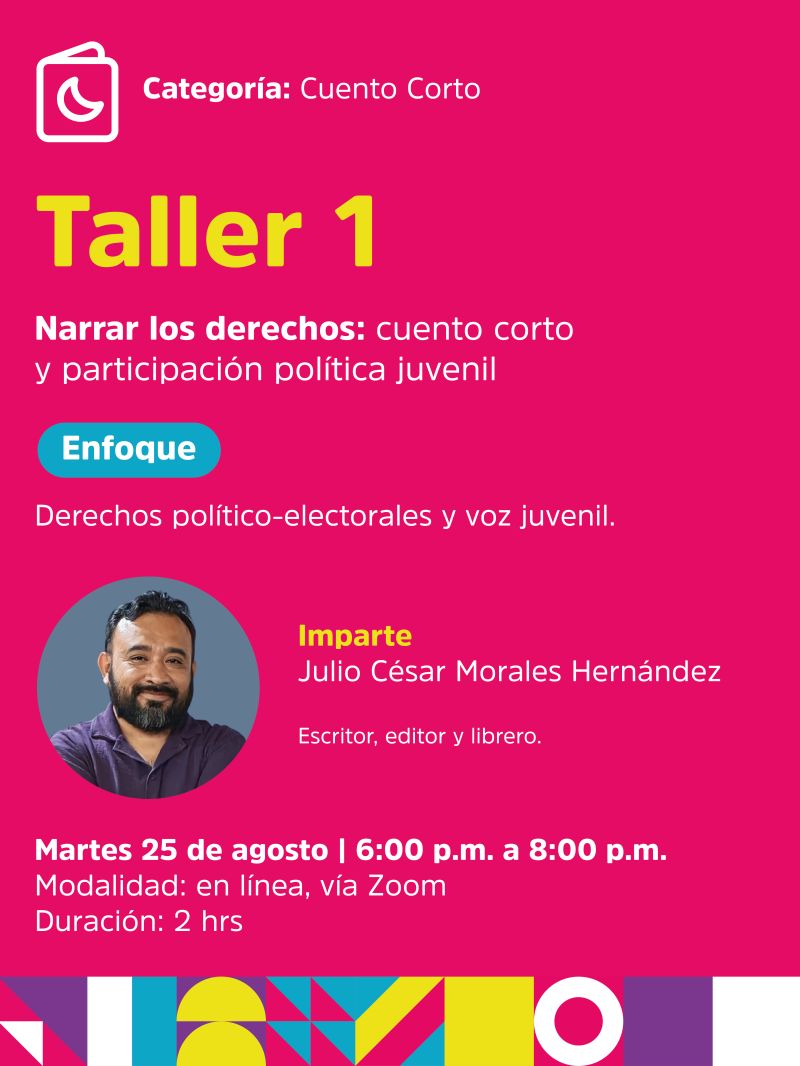 Taller 1: Narrar los derechos — cuento corto y participación política juvenil